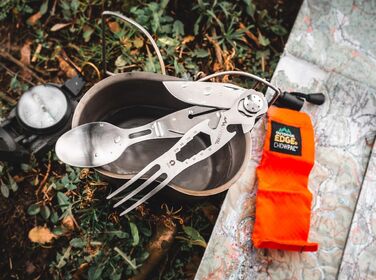 Кемпінговий чоу-палець OUTDOOR EDGE унісекс, срібний, 16,5 см, розмір EU