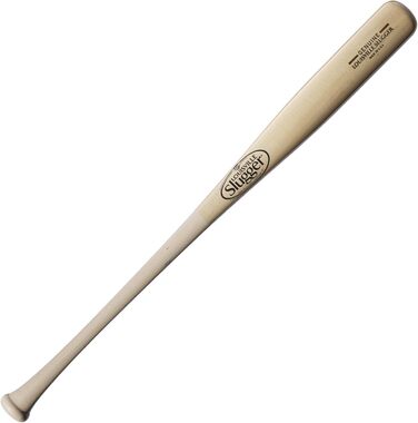 Бейсбольна бита Louisville Slugger Real Mix, нефарбована, натуральна, прозора, 33 фути