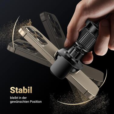 Тримач для мобільного телефону автомобільна вентиляція 360 поворотний тримач для мобільного телефону з міцним металевим гачком ком