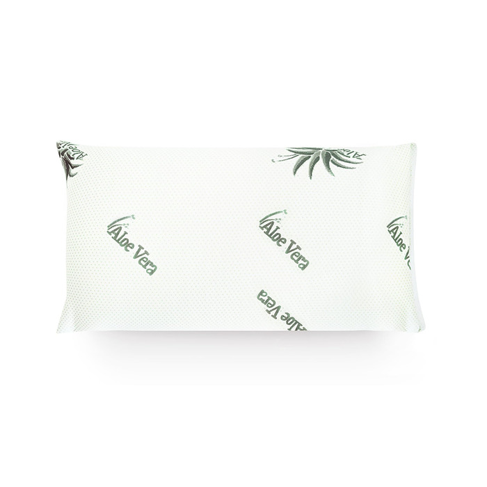 Ергономічна подушка Mister Sandman з піни з ефектом пам&39яті 40x80 см, віскозна подушка, ідеально підходить для сну на животі, спині та боці, подушка для підтримки шиї з чохлом з алое вера, 40 x 80 см