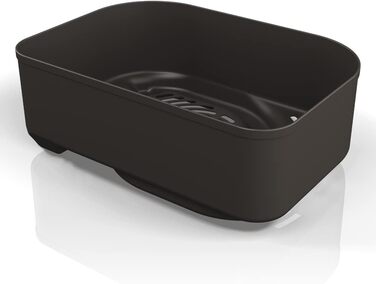 Комбінований кошик для хрустких продуктів, ємність 2.5 кварти, сумісний з грилями Ninja Woodfire (серія OG700), антипригарне покриття, чорний