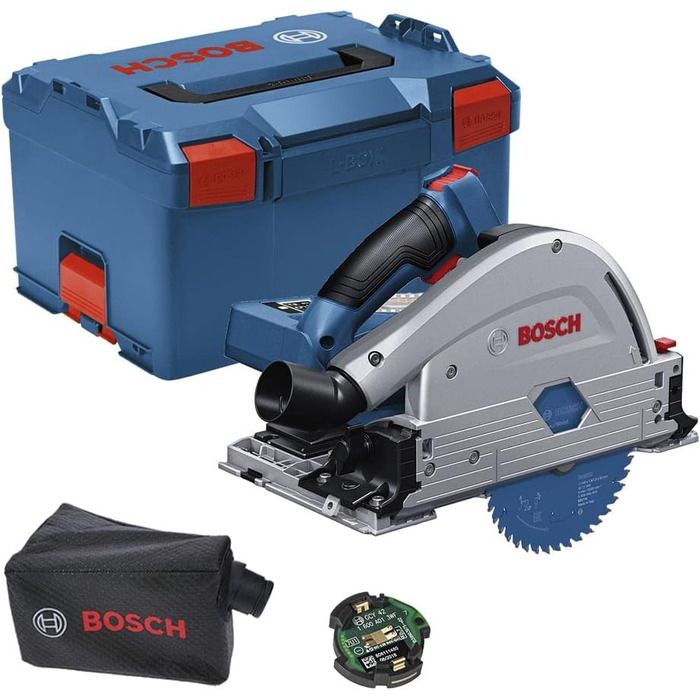 Акумуляторна дискова пила для занурювального пиляння Bosch Professional BITURBO GKT 18V-52 GC (попередньо встановлені рівні швидко