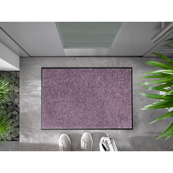 Килимок для дверей, лавандовий туман, 40x60 см, для використання всередині та зовні приміщень, можна прати, фіолетовий 40 x 60 см (прямокутний) Фіолетовий