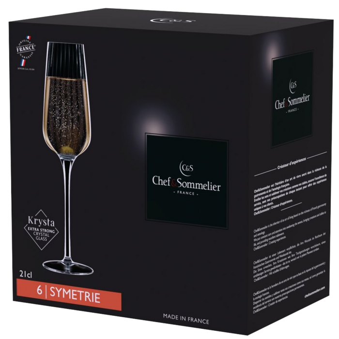 Набір келихів C&S Symetrie 6х210 мл (6939889)