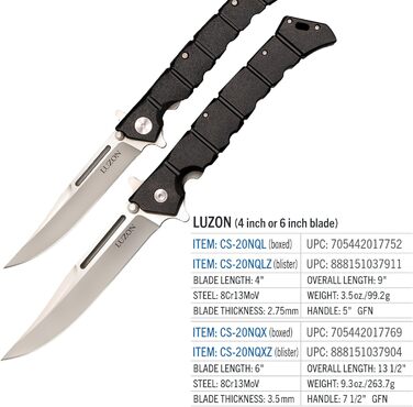 Одноручний ніж LUZON M