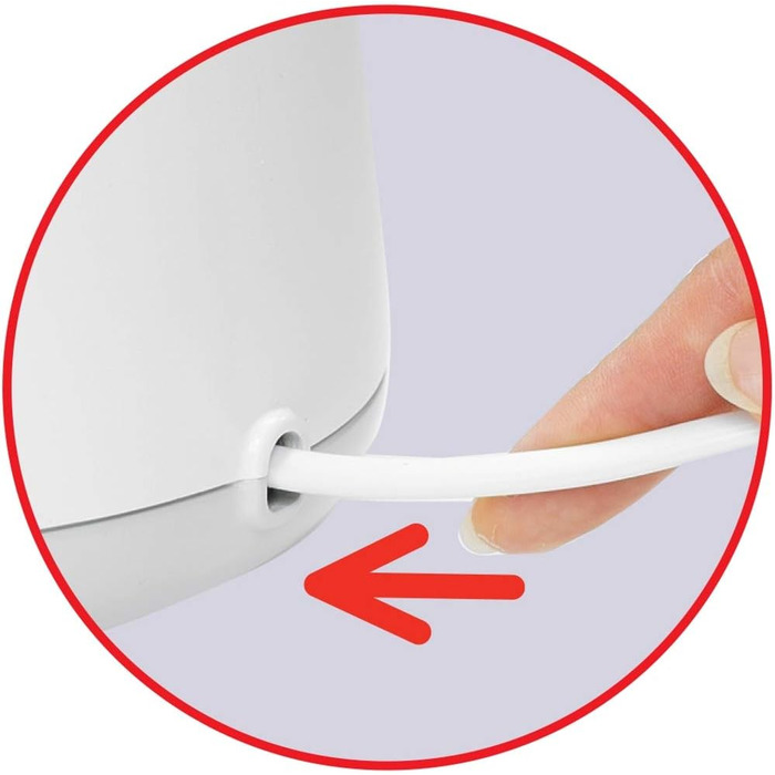 Електричний подрібнювач, 1000 Вт, 500 мл, відсік для зберігання кабелю, 4 функції дроблення, змішування, змішування, подрібнення, DPA130, білий одинарний