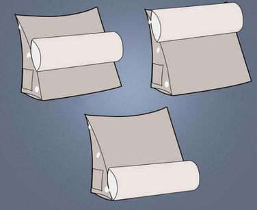 Клиноподібна подушка для читання з регульованою підтримкою шиї та спини, подушка для спинки дивана, ліжка, узголів&39я, подушка для підтримки попереку (сіра)