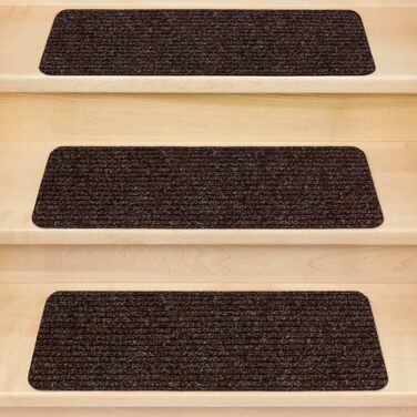 Килимок для сходів Kettelservice-Metzker Tulus Прямокутний - килимок антрацит самоклеючий 60x25см антрацит