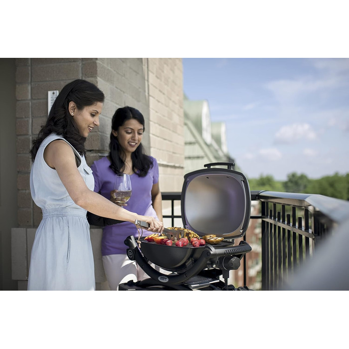 Електричний гриль Weber Q 1400, 43 x 32 см, без підставки
