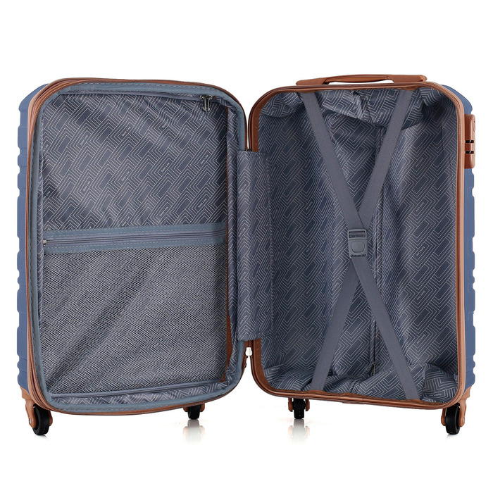 Валіза Semi Line 20' (S) Navy (T5714-1)