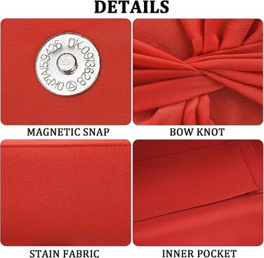 Вечірній клатч з бантом, конверт для весілля, сумочка зі знімним ланцюжком, елегантна жіноча сумочка для коктейльних вечірок, весільний червоний