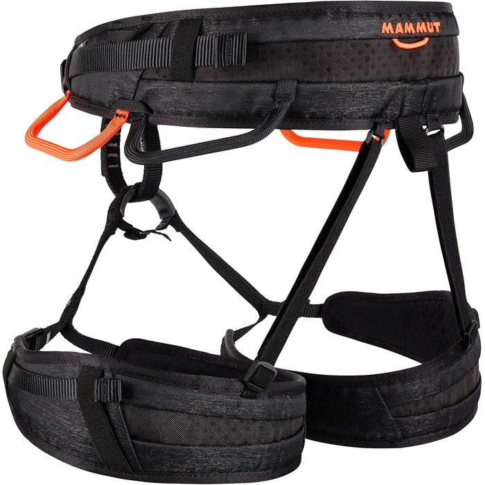 Страхувальний ремінь Mammut Ophir 4 Slide M-XL чорно-помаранчевий
