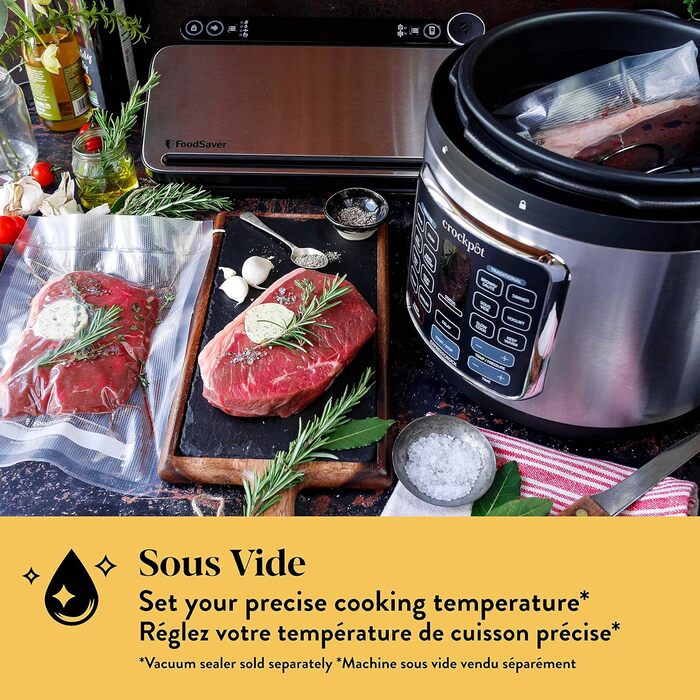 Мультиварка Crockpot Turbo Express Варіанти підготовки 14-в-1 Мультиварки, пароочисники, скороварки та інше 5,6 л (більше 6 осіб) CSC062 шт. 14 en 1 opciones de coccin