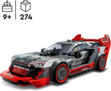 Конструктор LEGO Speed Champions 76921, Гоночний автомобіль Audi S1 e-tron quattro, 274 деталі
