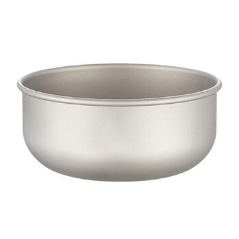 Легка титанова миска Портативна титанова миска для кемпінгу Надлегка титанова миска Миска/тарілка для пасти, миска для фруктів, портативні десертниці для походів, кемпінгу, піших прогулянок, пікніків, придатна для миття в посудомийній машині