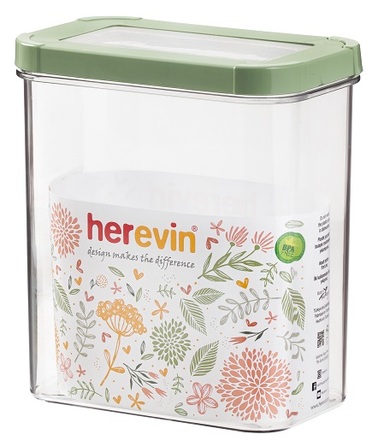 Контейнер HEREVIN Storage Canister-Green-Peach 1.8 л (161207-100) (7077953)