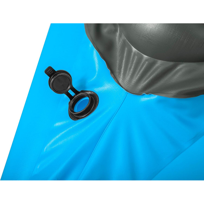 Надувний каяк на 1 особу з ручним насосом, веслом, сумкою для перенесення, синій, Single Cove Champion 2023