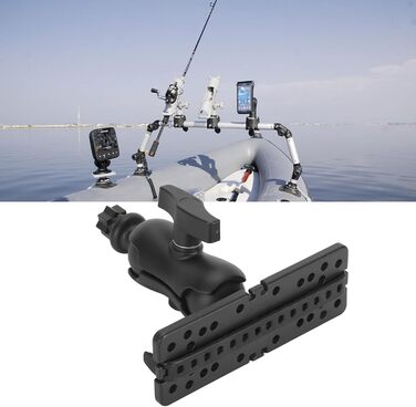 Монтажна база ехолота Annadu, універсальна монтажна пластина, поворотний м'яч на 360 градусів, шестигранна основа, електроніка, кріплення для ехолота, легке встановлення, морський, човен, байдарка, аксесуари