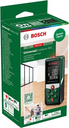 Лазерний далекомір Bosch UniversalDistance 40C