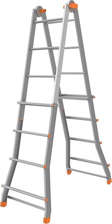 Драбина телескопічна Colombo Pratic 4+4 Steel (PRATIC4+4ACC)(Special offer)