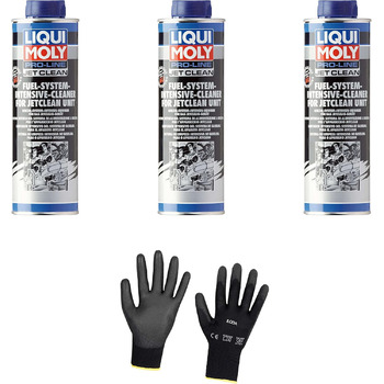 Захисні рукавички Iloda 3xOriginal Liqui Moly 500 мл Pro-Line JetClean Petrol System Cleaner Cleaner