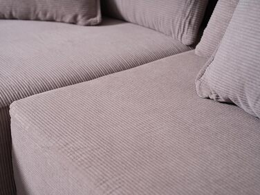 Місний диван 180 см у коробці не потребує складання, вакуумно-стиснутий пінопласт, доставляється компактно, сучасний дизайн (світло-сіра вельветова тканина, 2-місний) Світло-сіра вельветова тканина, 2-місний, 2-