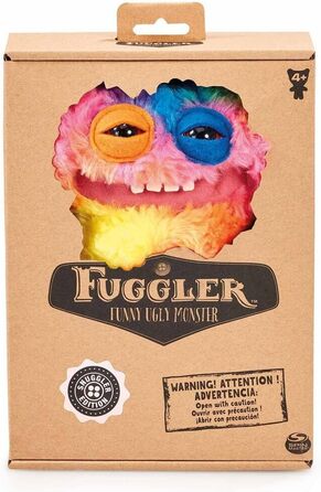 FUGGLER Rainbow Fur Grin Grin, плюшевий монстр, 22 см