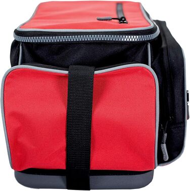 Сумка для риболовних снастей Plano Weekend Series 3500 Softsider, сіра тканина, включає 2 коробки для зберігання 3500 Stowaway, м&39яка сумка для рибальських снастей, водонепроникна червона/подорожна, суцільний колір (Getaway Solids), валіза Deluxe 3700.