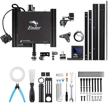 Офіційний 3D-принтер Creality Ender 3 із повним відкритим вихідним кодом із функцією друку резюме Розмір друку 3D-принтера своїми