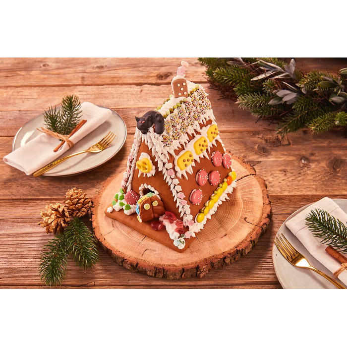 Пряниковий будиночок Dr. Oetker «Хрусткий будиночок», набір для випічки, 403 г