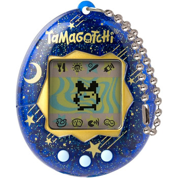 Тамагочі - Tamagotchi Original - Starry Night - Електронна віртуальна тварина з кольоровим дисплеєм, 3 кнопками та іграми - Інтера