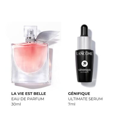 Квітковий аромат для жінок з акордом ірису, пачулі та ванілі, багаторазова пляшка 30 мл сироватка Advanced Genefique 7 мл