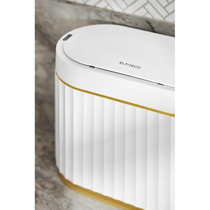 Відро для сміття настільне з кришкою 5 л з датчиком, міні-відро для сміття, невелике кухонне відро для компосту, автоматичне відро