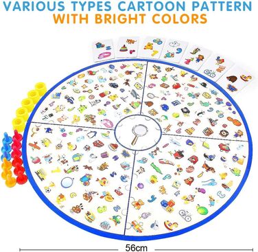 Настільна гра VATOS, навчальна гра Маленький детектив для дітей, іграшки для сімейної вечірки, ігри на відповідність, подарунок ві