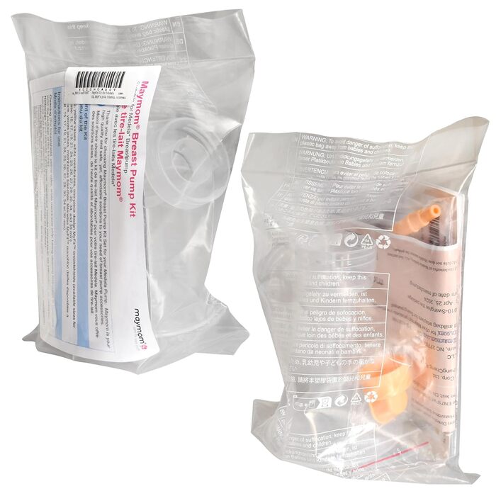 Доїльний насос Maymom Сумісний з молоковідсосом Medela Swing. Щиток для грудей Bevat, головка клапана, мембрана клапана та шланг С