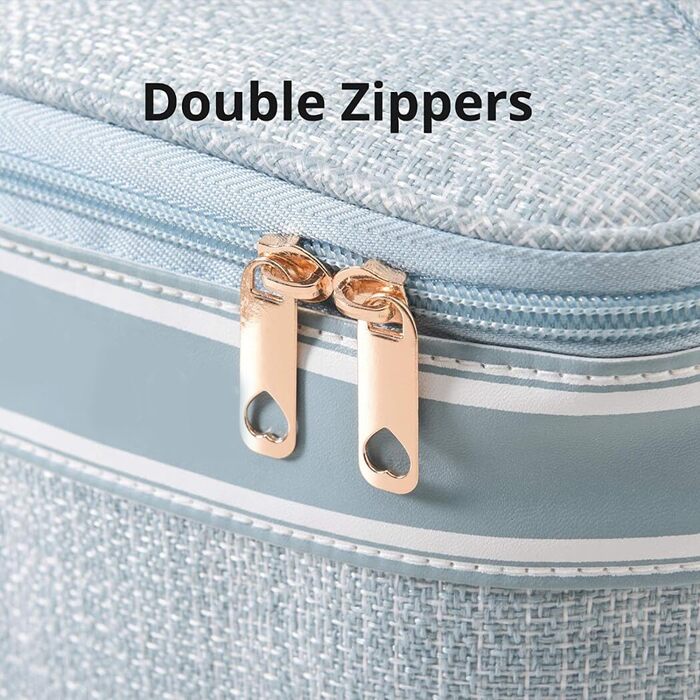 Водонепроникний органайзер для дорожньої косметики з великим простором для жінок, синій, один розмір