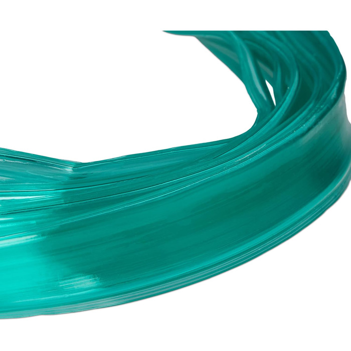 Поливальний шланг-плоский, 15 метрів, з отворами для саду, готовий до підключення, зелений