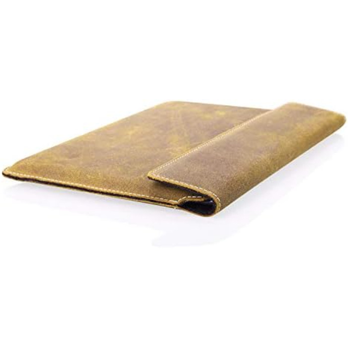 Шкіряний чохол для ноутбука MOELECTRONIX REAL підходить для Dell Latitude 7320 захисний шкіряний чохол Slim Tab з магнітним застіб