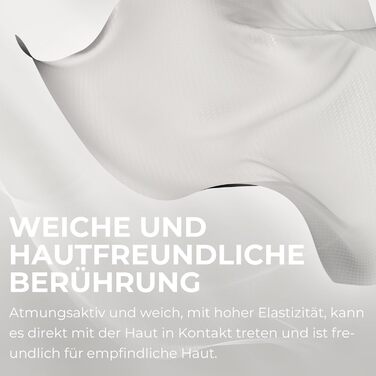 Ігрове крісло Dowinx тканинне з гелевою подушкою, масажне ігрове крісло з підставкою для ніг, ергономічне крісло для ПК з сумкою д