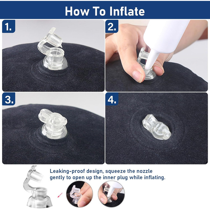 Багатофункціональна надувна подушка Sex Travel Pillow Bedroom Sex Furniture for Pars Women