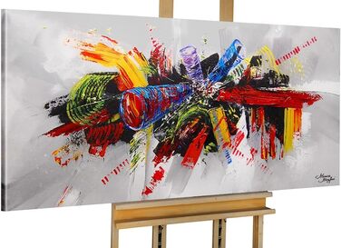 Моніка Мірафьорі I 100 РУЧНИЙ РОЗПИС I Картина Парадокс 140х70см Картина Ручний розпис Акриловий живопис Дуже великий акриловий жи