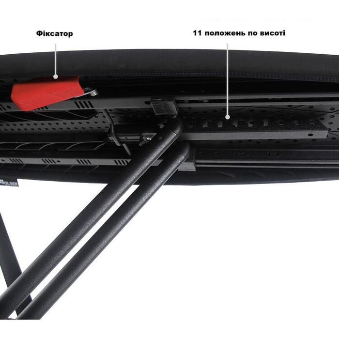 Дошка для прасування Rolser K-Surf Black Tube Plata (K07002-1029)