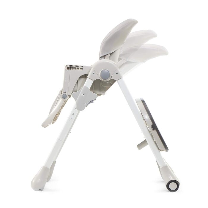 Стільчик для годування YUMMY, дитячий стільчик, ергономічний, зручний, відкидний, складаний, з регульованою висотою, підставкою дл