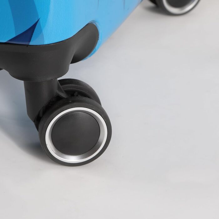 Валіза H4L, валіза з твердим корпусом, дорожній візок, синя, розмір S (55x40x23 см), Hello Summer S