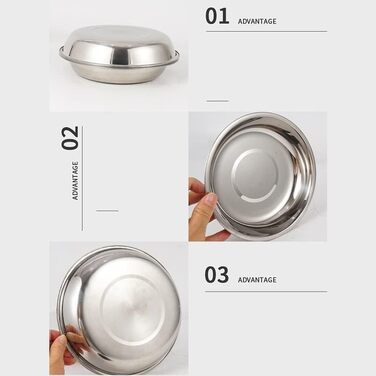 Набір посуду для кемпінгу на 22 частини, портативний похідний набір, полірований посуд з нержавіючої сталі, столові прибори для туризму та походів