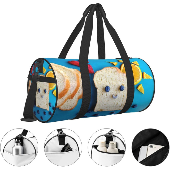 Універсальна спортивна сумка-мішок, дорожня сумка для чоловіків та жінок, велика спортивна сумка