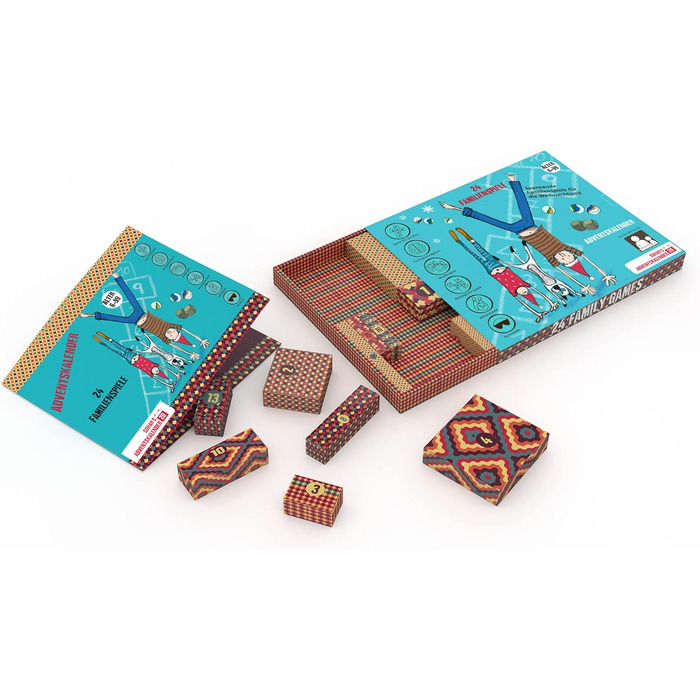 Адвент-календар SOHAR'S ADVENTSKALENDER 2025 Сімейні ігри, для всієї родини