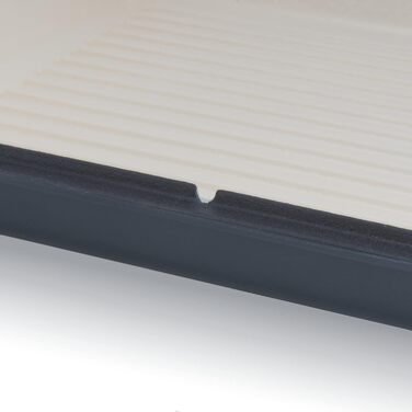 Чавунна емальована жаровня Mahlzeit 10,5 л Blue Berry жаровня 2в1 зі сковородою жаровня з кришкою, безпечна для духовки, емальован