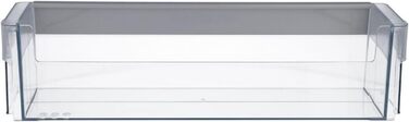Полиця для пляшок LUTH Premium Profi, сумісна з Siemens 11006322, 410x100 мм для дверцят холодильника