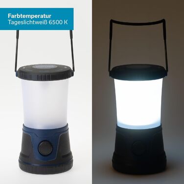 Ліхтар для кемпінгу Skandika Talvik Світлодіодний ліхтар, 1500 люмен, акумуляторний, 4400 мАг, плавне регулювання яскравості, функція зовнішнього акумулятора Ліхтар для кемпінгу, активного відпочинку на свіжому повітрі, походів, аварійне освітлення